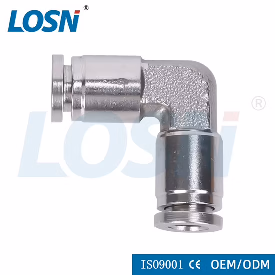 One Touch Stright Plastic Pneumatic Pipe Fitting